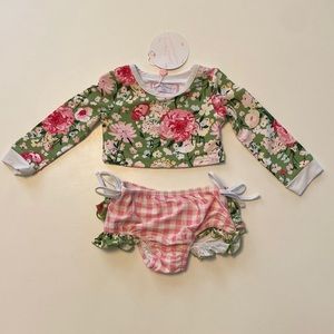 Sweet Honey 18m Two-Piece Ruffle Swimsuit